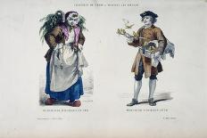 Parisian Costumes across the Centuries-Cosson and Smeeton-Mounted Giclee Print