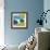 Costa Del Sol I Blue Green-Michael Mullan-Framed Art Print displayed on a wall