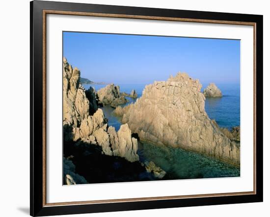 Costa Paradiso, Sassari Province, Island of Sardinia, Italy, Mediterranean-Bruno Morandi-Framed Photographic Print