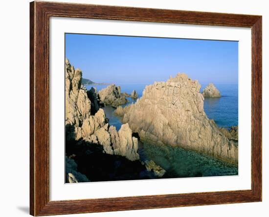 Costa Paradiso, Sassari Province, Island of Sardinia, Italy, Mediterranean-Bruno Morandi-Framed Photographic Print