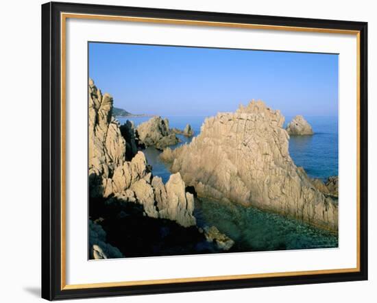 Costa Paradiso, Sassari Province, Island of Sardinia, Italy, Mediterranean-Bruno Morandi-Framed Photographic Print