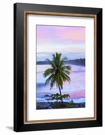 Costa Rica, Cahuita, Cahuita National Park, Lowland Tropical Rainforest, Caribbean Coast, Dawn-John Coletti-Framed Photographic Print