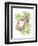 Costa Rica Sloths-Stacy Hsu-Framed Premium Giclee Print