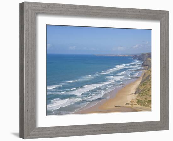 Costa Vincentina, Praia Do Castelejo and Cordama Beaches, Algarve, Portugal-Neale Clarke-Framed Photographic Print