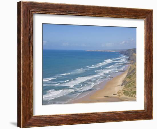 Costa Vincentina, Praia Do Castelejo and Cordama Beaches, Algarve, Portugal-Neale Clarke-Framed Photographic Print