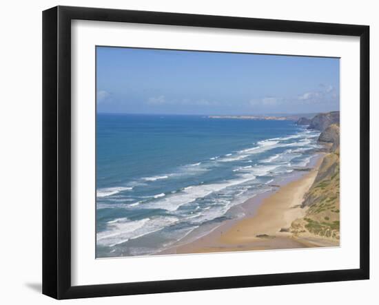 Costa Vincentina, Praia Do Castelejo and Cordama Beaches, Algarve, Portugal-Neale Clarke-Framed Photographic Print