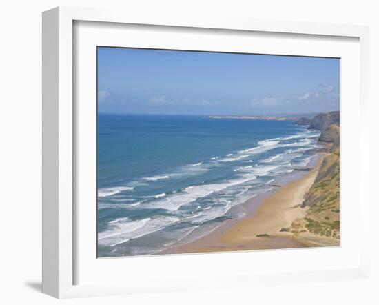 Costa Vincentina, Praia Do Castelejo and Cordama Beaches, Algarve, Portugal-Neale Clarke-Framed Photographic Print