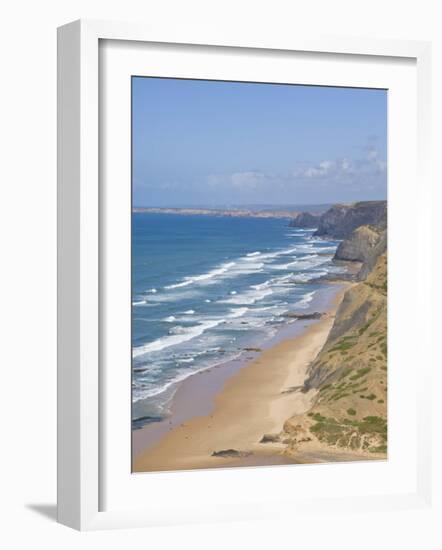 Costa Vincentina, Praia Do Castelejo and Cordama Beaches, Algarve, Portugal-Neale Clarke-Framed Photographic Print