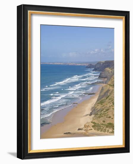 Costa Vincentina, Praia Do Castelejo and Cordama Beaches, Algarve, Portugal-Neale Clarke-Framed Photographic Print