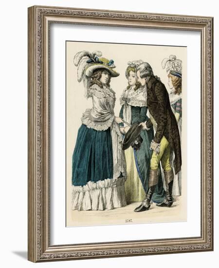 Costume 1787-null-Framed Art Print