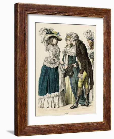 Costume 1787-null-Framed Art Print