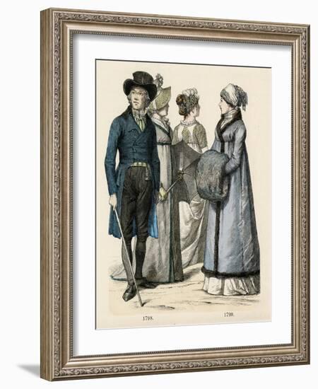 Costume 1798-99-null-Framed Art Print