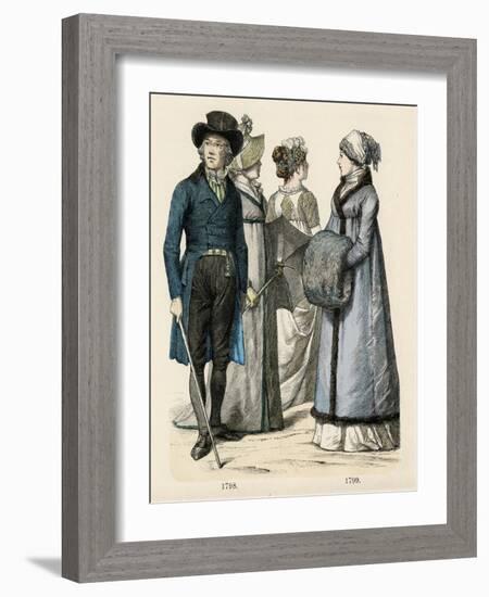 Costume 1798-99-null-Framed Art Print