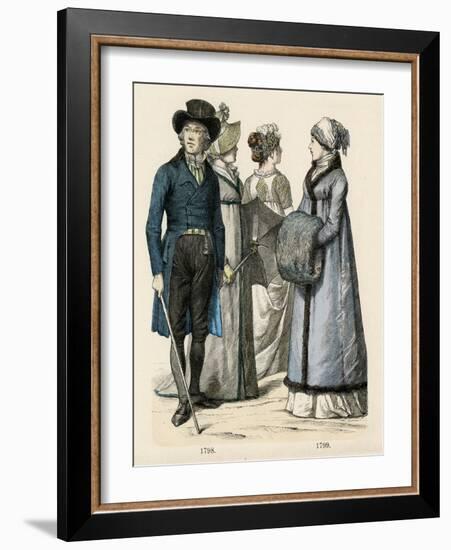 Costume 1798-99-null-Framed Art Print