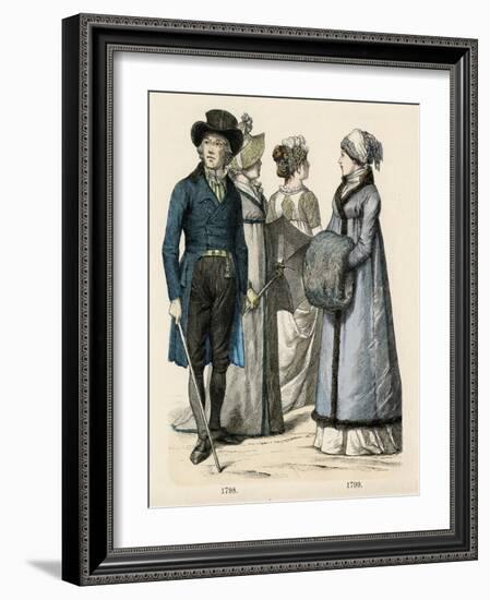 Costume 1798-99-null-Framed Art Print