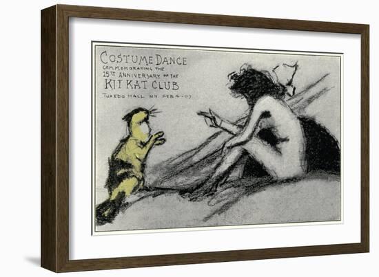 Costume Dance Kit Kat Club-null-Framed Art Print