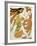 Costume Design for a Bacchante in "Narcisse" by Tcherepnin, 1911-Leon Bakst-Framed Giclee Print