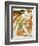 Costume Design for a Bacchante in "Narcisse" by Tcherepnin, 1911-Leon Bakst-Framed Giclee Print