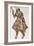 Costume Design for a Ballet by Igor Stravinsky, 1913-Leon Bakst-Framed Giclee Print