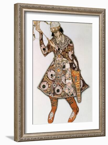 Costume Design for a Ballet by Igor Stravinsky, 1913-Leon Bakst-Framed Giclee Print