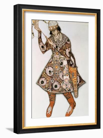 Costume Design for a Ballet by Igor Stravinsky, 1913-Leon Bakst-Framed Giclee Print