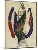 Costume Design for a Dancer from 'Cleopatra', 1910-Leon Bakst-Mounted Giclee Print