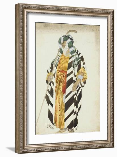 Costume Design for a Dancer in Suite Arabe-Leon Bakst-Framed Giclee Print