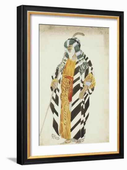 Costume Design for a Dancer in Suite Arabe-Leon Bakst-Framed Giclee Print