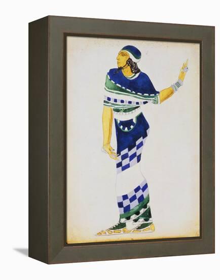 Costume Design for a Musician-Leon Bakst-Framed Premier Image Canvas