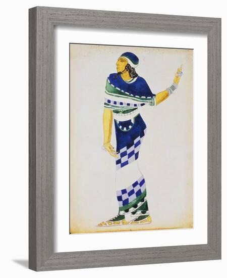 Costume Design for a Musician-Leon Bakst-Framed Giclee Print