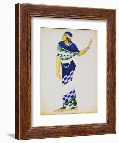 Costume Design for a Musician-Leon Bakst-Framed Giclee Print