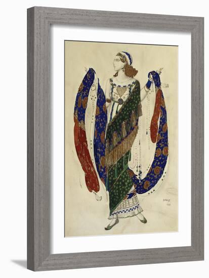 Costume Design for Cleopatra - a Dancer-Leon Bakst-Framed Giclee Print