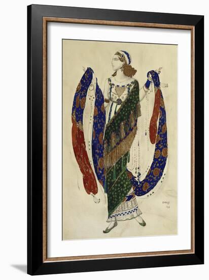 Costume Design for Cleopatra - a Dancer-Leon Bakst-Framed Giclee Print