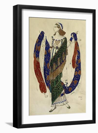 Costume Design for Cleopatra - a Dancer-Leon Bakst-Framed Giclee Print