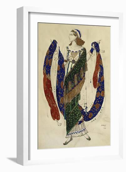 Costume Design for Cleopatra - a Dancer-Leon Bakst-Framed Giclee Print