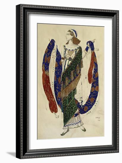 Costume Design for Cleopatra - a Dancer-Leon Bakst-Framed Giclee Print