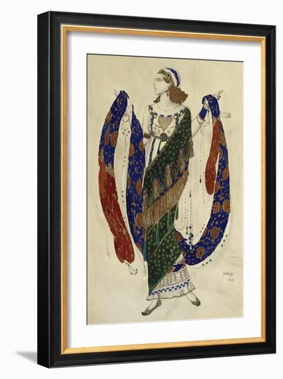 Costume Design for Cleopatra - a Dancer-Leon Bakst-Framed Giclee Print