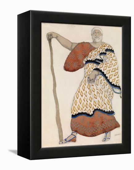 Costume Design for Drama Oedipus at Colonus by Sophocles, 1904-Léon Bakst-Framed Premier Image Canvas