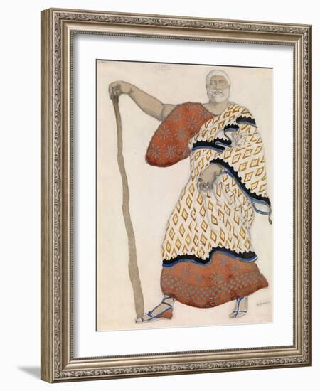 Costume Design for Drama Oedipus at Colonus by Sophocles, 1904-Léon Bakst-Framed Giclee Print