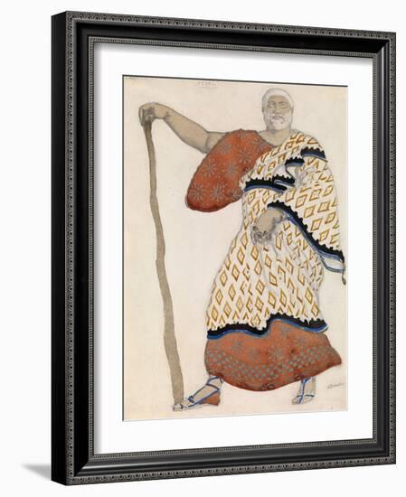 Costume Design for Drama Oedipus at Colonus by Sophocles, 1904-Léon Bakst-Framed Giclee Print