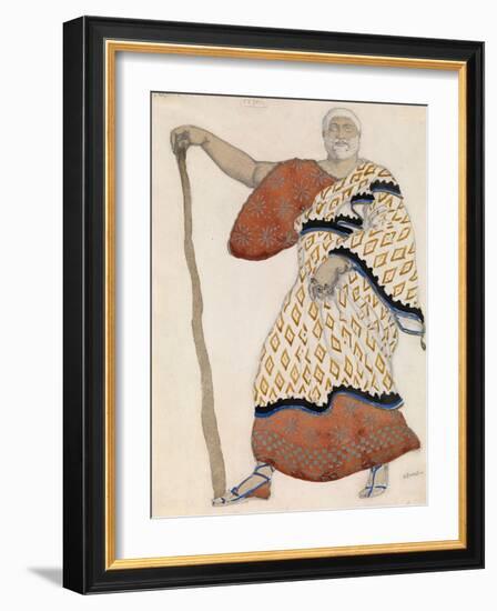 Costume Design for Drama Oedipus at Colonus by Sophocles, 1904-Léon Bakst-Framed Giclee Print