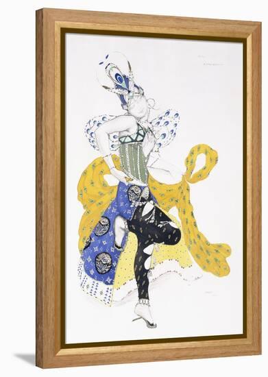 Costume Design for Madame Trouchanova in 'La Peri'-Leon Bakst-Framed Premier Image Canvas