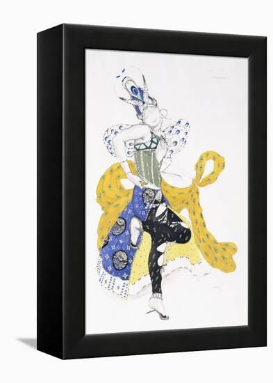 Costume Design for Madame Trouchanova in 'La Peri'-Leon Bakst-Framed Premier Image Canvas