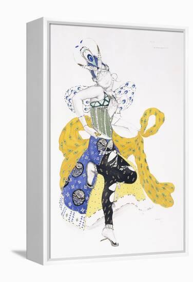 Costume Design for Madame Trouchanova in 'La Peri'-Leon Bakst-Framed Premier Image Canvas