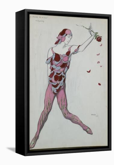 Costume Design for Nijinksy from 'Le Spectre de La Rose', 1911-Leon Bakst-Framed Premier Image Canvas