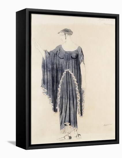 Costume Design for Oedipus at Colonnus- Antigone-Leon Bakst-Framed Premier Image Canvas