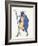 Costume Design for Oedipus at Colonnus- the Stranger-Leon Bakst-Framed Giclee Print