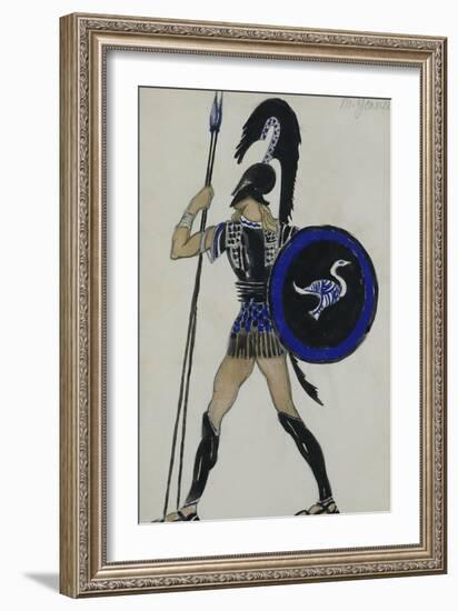 Costume Design for Phaedre; Hippolitus-Leon Bakst-Framed Giclee Print