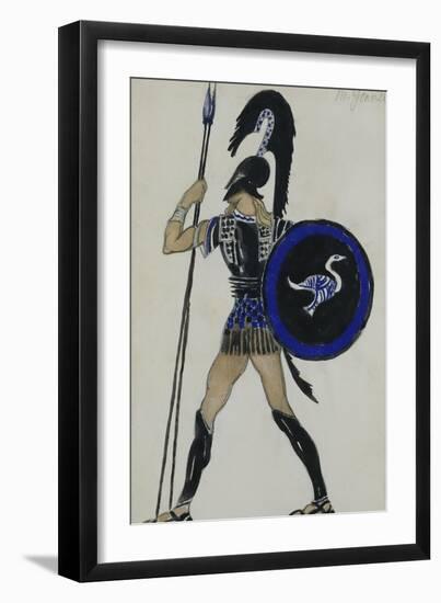 Costume Design for Phaedre; Hippolitus-Leon Bakst-Framed Giclee Print