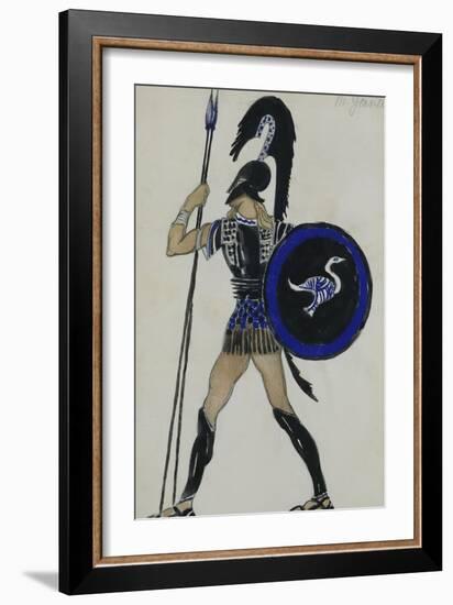 Costume Design for Phaedre; Hippolitus-Leon Bakst-Framed Giclee Print